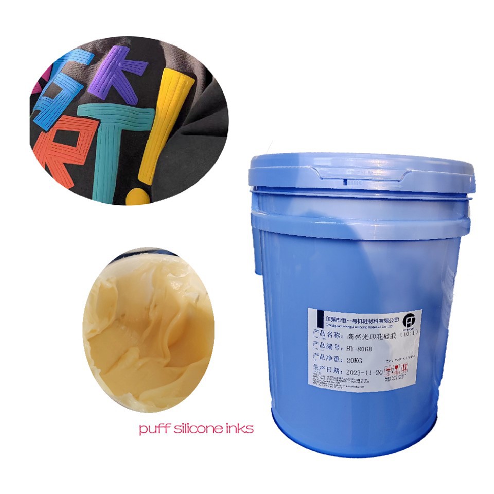 Puff Foamed nga Tinta ti Silicone